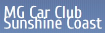 Logo •  MG Car Club Sunshine Coast