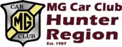 Logo •  MG Car Club Hunter Region